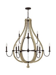 Middlefield Two-Tier 9-Light Chandelier